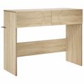 vidaXL Konzolový stôl Dub sonoma 96,5 x 38 x 75 cm Kompozitné drevo
