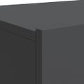vidaXL TV skrinka s LED svietidlami šedá 60x35x15,5 cm