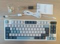 MSI herná klávesnica FORGE GK600 TKL Sky/ bezdrôtová 2,4GHz+BT/ mechanická/ RGB/ USB-C/ display/ CZ+SK layout Klávesnica, herná, mechanická, bezdrôtová (2,4GHz, Bluetooth), RGB podsvietenie, displej, USB-C, CZ/SK layout, bielo-sivá