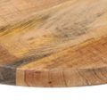 vidaXL Stolová doska Ø 60x2,5 cm okrúhla masívny surový mangovník
