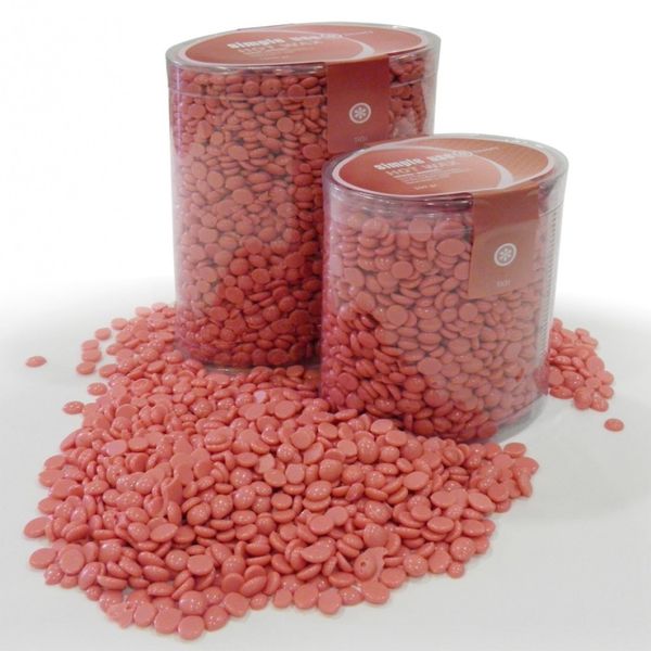 Depilačné voskové guľôčky SIMPLE USE ružové 500 g