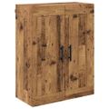 vidaXL Highboard 2 ks Staré drevo 69,5 x 34 x 180 cm