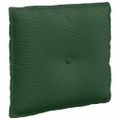 vidaXL Poduška na chrbát Jungle Green 50 x 45 cm Kordúrová tkanina