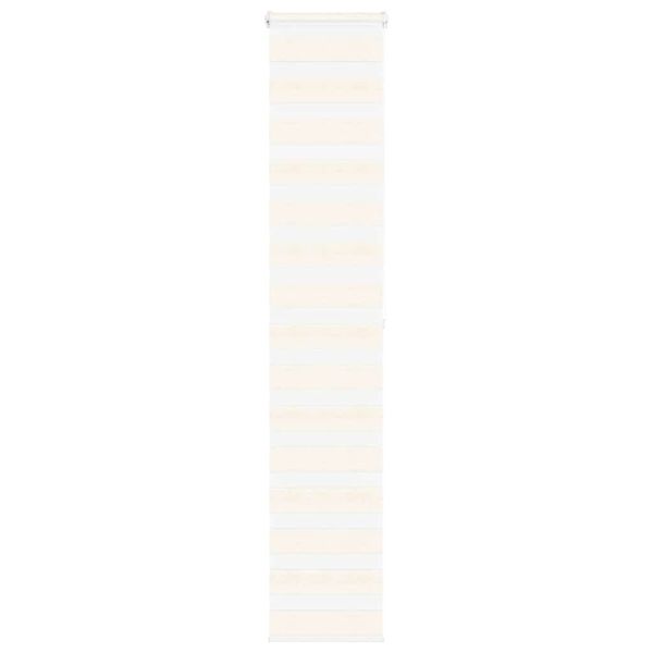 vidaXL Zebra roleta mramorová béžová 45x200 cm šírka látky 40,9 cm polyester