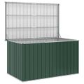 vidaXL Záhradný úložný box zelený 171x99x93 cm