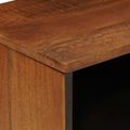 vidaXL TV skrinka s dverami Orech 80 x 33 x 46 cm Masívne mango drevo