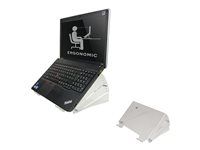 Stojan - pre notebook (počítač) - akrylový - priesvitný - veľkosť obrazovky: 10"-22"