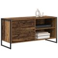 vidaXL TV skrinka 100 x 36 x 49,5 cm Staré drevo Kompozitné drevo