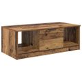 vidaXL Konferenčný stolík Staré drevo 102 x 50 x 36cm Kompozitné drevo