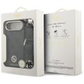 Puzdro Guess 4G Strass Logo & Big Strap Metal Buttons MagSafe pre iPhone Air čierna