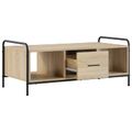 vidaXL Konferenčný stolík Dub sonoma 99,5 x 49 x 41 cm