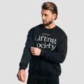 Mikina Lifting Society Black - GymBeam, veľkosť L