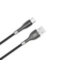 Forever Sleek kábel USB - USB-C 1,0 m 3A čierny