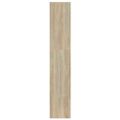 vidaXL Knižnica/deliaca stena dub sonoma 100x30x166 cm