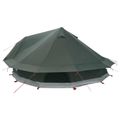 vidaXL Tipi stan 20-miestny Armádna zelená Polyester a oceľ
