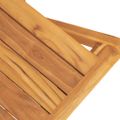 vidaXL Skladacie stoličky 2 ks 47x61x90 cm Masívne teakové drevo