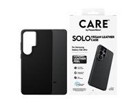 PanzerGlass CARE kryt Samsung Galaxy S26 Ultra SOLO Qi čierna vegánska koža