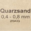 vidaXL Filtračný piesok 25 kg 0,4-0,8 mm