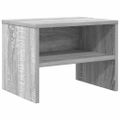 vidaXL Nočný stolík sivý sonoma 40x30x30 cm spracované drevo
