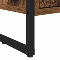 vidaXL Knižnica Staré drevo 43 x 36 x 150.5 cm Kompozitné drevo