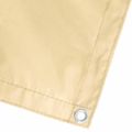 vidaXL Záclona na balkónové súkromie 180 x 400 cm Textil s PU povlakom