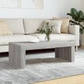 vidaXL Konferenčný stolík sivý dub sonoma 102x50x36cm kompozitné drevo