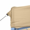 vidaXL Párty stan 292 x 580 x 315 cm Béžová Oxfordská látka