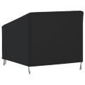 vidaXL Obal na záhradnú stoličku, čierny 90x90x50/75 cm, 420D oxford