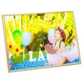 vidaXL Fotorámiky na stenu alebo stôl 5 ks zlaté 29,7x42 cm MDF