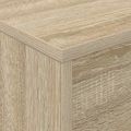 vidaXL Regál na časopisy Sonoma dub 70 x 41 x 156 cm Kompozitné drevo