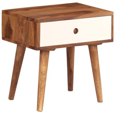 vidaXL Nočný stolík 45x30x45 cm masívne akáciaové drevo