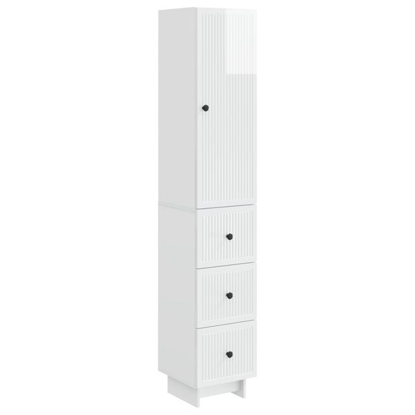 vidaXL Sada skríň 2 pcs 33 x 34,5 x 90 cm Kompozitné drevo