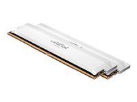 Overclocking Edition - DDR5 - sada - 32 GB: 2 x 16 GB - DIMM 288-pin - 6400 MT/s / PC5-51200 - CL38 - 1.35 V - bez vyrovnávacej pamäti - bez ECC - biela