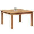 vidaXL Konferenčný stolík Hnedá 60 x 60 x 36 cm Husté teakové drevo