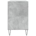 vidaXL Botník betónovo sivý 102x36x60 cm spracované drevo