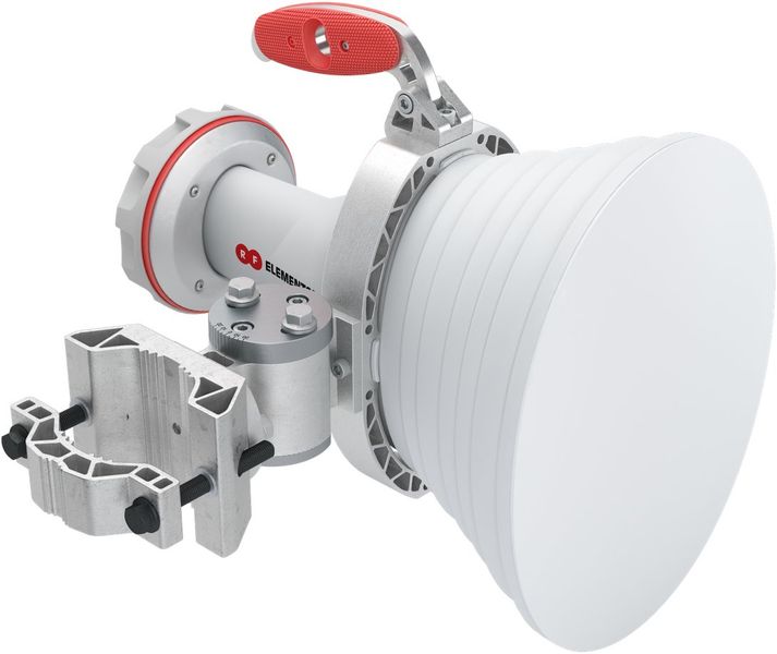 RF elements Asymetrická Horn anténa s TwistPortom, 5GHz, 20dBi, 30°