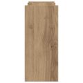 vidaXL Organizér na pult Dub artisan 50 x 15,5 x 35,5 cm