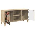 vidaXL TV skrinka BORNE 102 x 33 x 50 cm Sonoma Kompozitné drevo