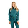 Dámska mikina Essential High-Neck Deep Teal - STRIX, veľkosť S, veľkosť oblečenia S