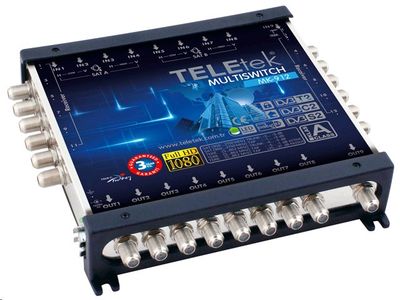 TeleTek multiprepínač 9/12 kaskádový