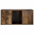 vidaXL Nábytok pre mačky Dymový dub 100 x 49 x 45 cm Kompozitné drevo