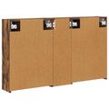 vidaXL Set kabinetov do kúpeľne 3 ks 106 x 16 x 62,5 cm