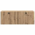 vidaXL Nástenná TV skrinka 78,5 x 31 x 30 cm Dub artisan