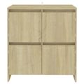 vidaXL Komoda dub sonoma 70x41x75 cm drevotrieska