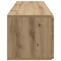 vidaXL Nástenná TV skrinka 98 x 31 x 30 cm Dub artisan