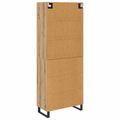 vidaXL Highboard 2 ks Remeselný dub 69,5 x 34 x 180 cm