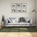 vidaXL Koberec HUARTE krátky vlas mäkký umývateľný zelený 140x200 cm