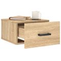 vidaXL Nástenné nočné stolíky 2 ks dub sonoma 35x35x20 cm