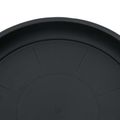 vidaXL Kvetináče 6 ks Čierna Ø 30 x 25 cm Plast