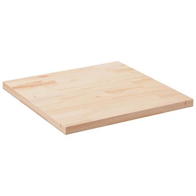 vidaXL Stolová doska 90x90x2,5 cm masívna borovica štvorcová